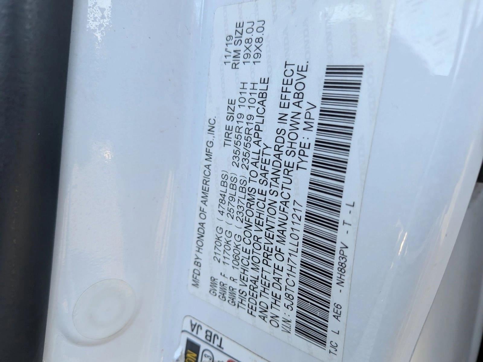 2020 Acura RDX FWD w/Advance Pkg