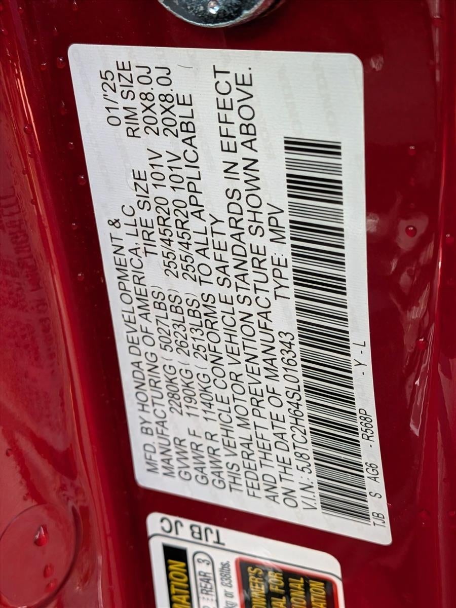 2025 Acura RDX SH-AWD w/A-Spec Package