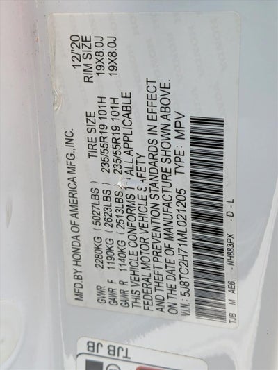 2021 Acura RDX SH-AWD w/Advance Package