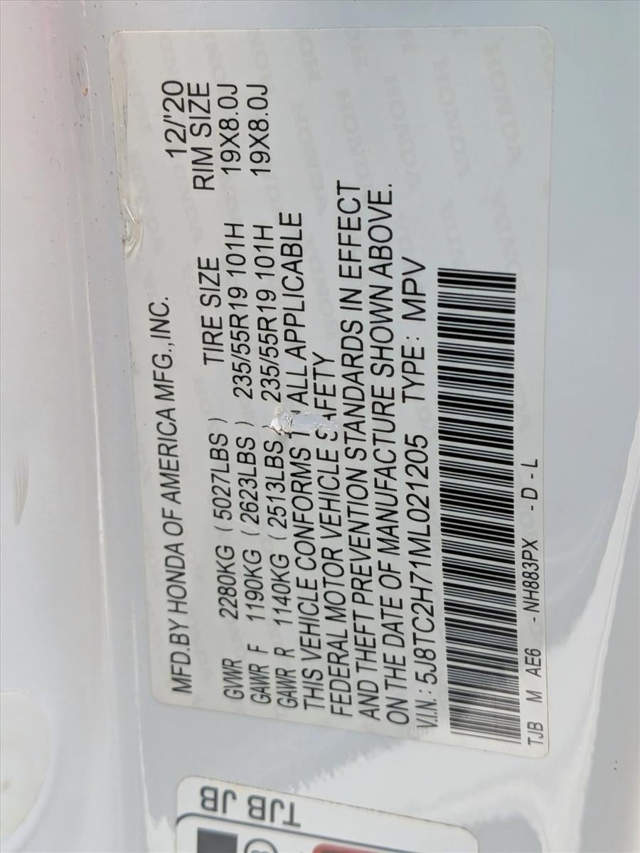 2021 Acura RDX SH-AWD w/Advance Package