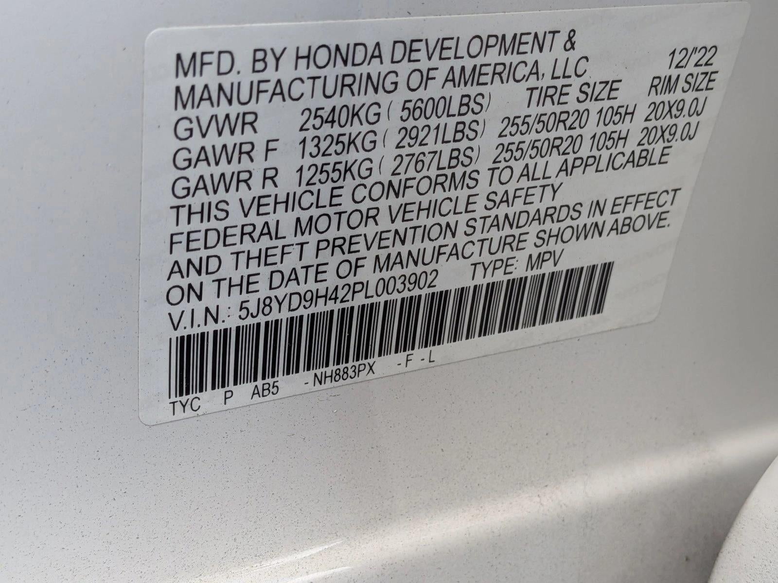 2023 Acura MDX FWD w/Technology Package