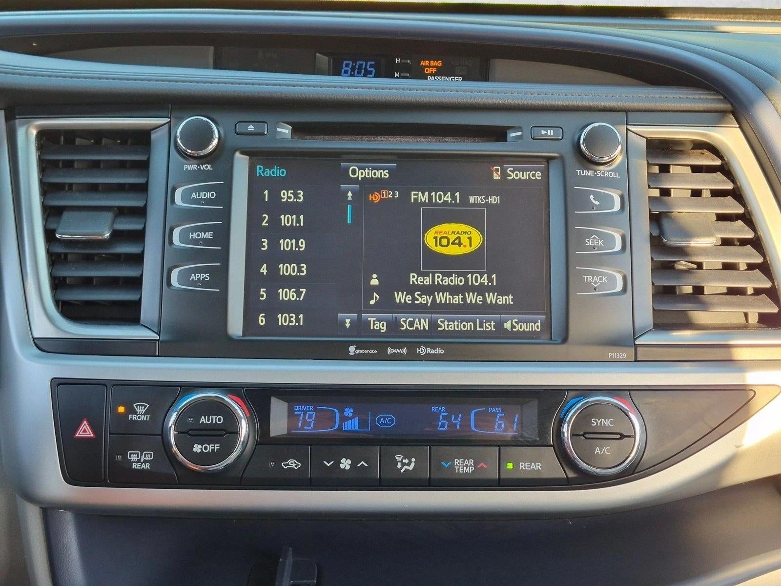 2018 Toyota Highlander LE Plus V6 FWD (SE)