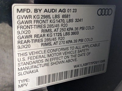 2023 Audi Q7 Premium Plus 55 TFSI quattro