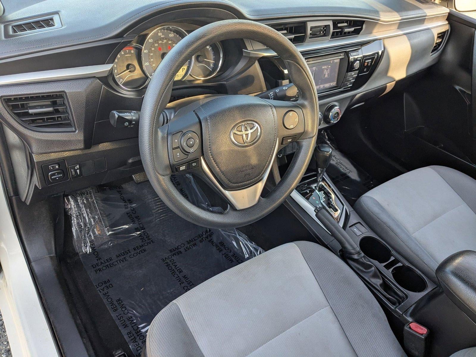 2016 Toyota Corolla 4dr Sdn Auto L (Natl)
