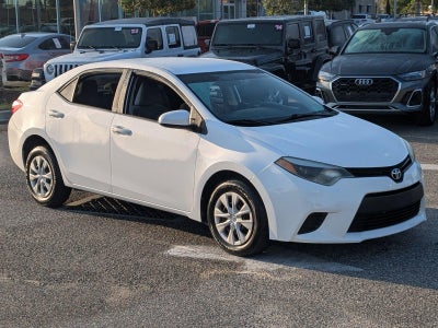 2016 Toyota Corolla 4dr Sdn Auto L (Natl)