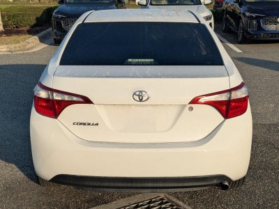 2016 Toyota Corolla 4dr Sdn Auto L (Natl)