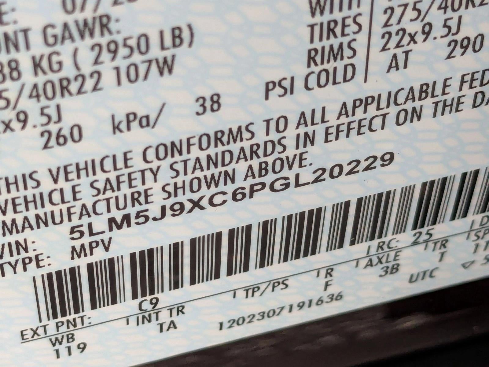 2023 Lincoln Aviator Black Label AWD