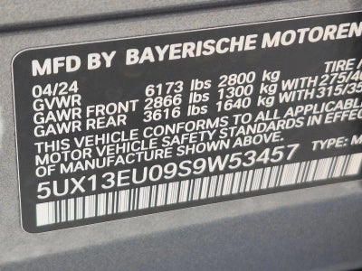 2025 BMW X5 sDrive40i Sports Activity Vehicle