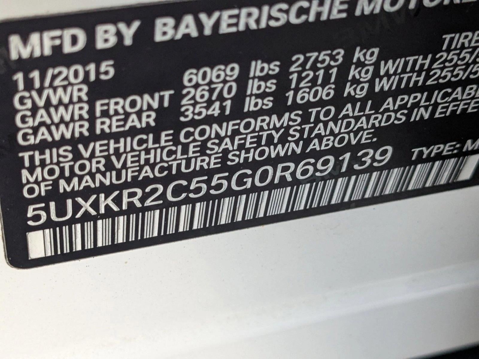 2016 BMW X5 sDrive35i RWD 4dr SAV