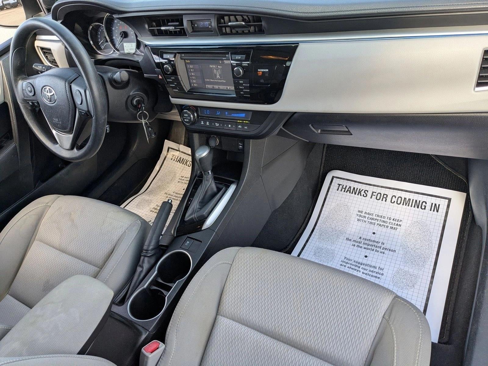 2015 Toyota Corolla 4dr Sdn CVT Auto LE Plus (Natl)