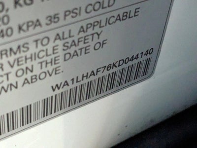 2019 Audi Q7 Premium Plus 45 TFSI quattro