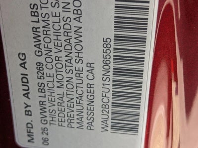 2025 Audi A5 Premium Plus 2.0 TFSI quattro