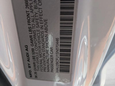 2025 Audi A5 Premium Plus 2.0 TFSI quattro
