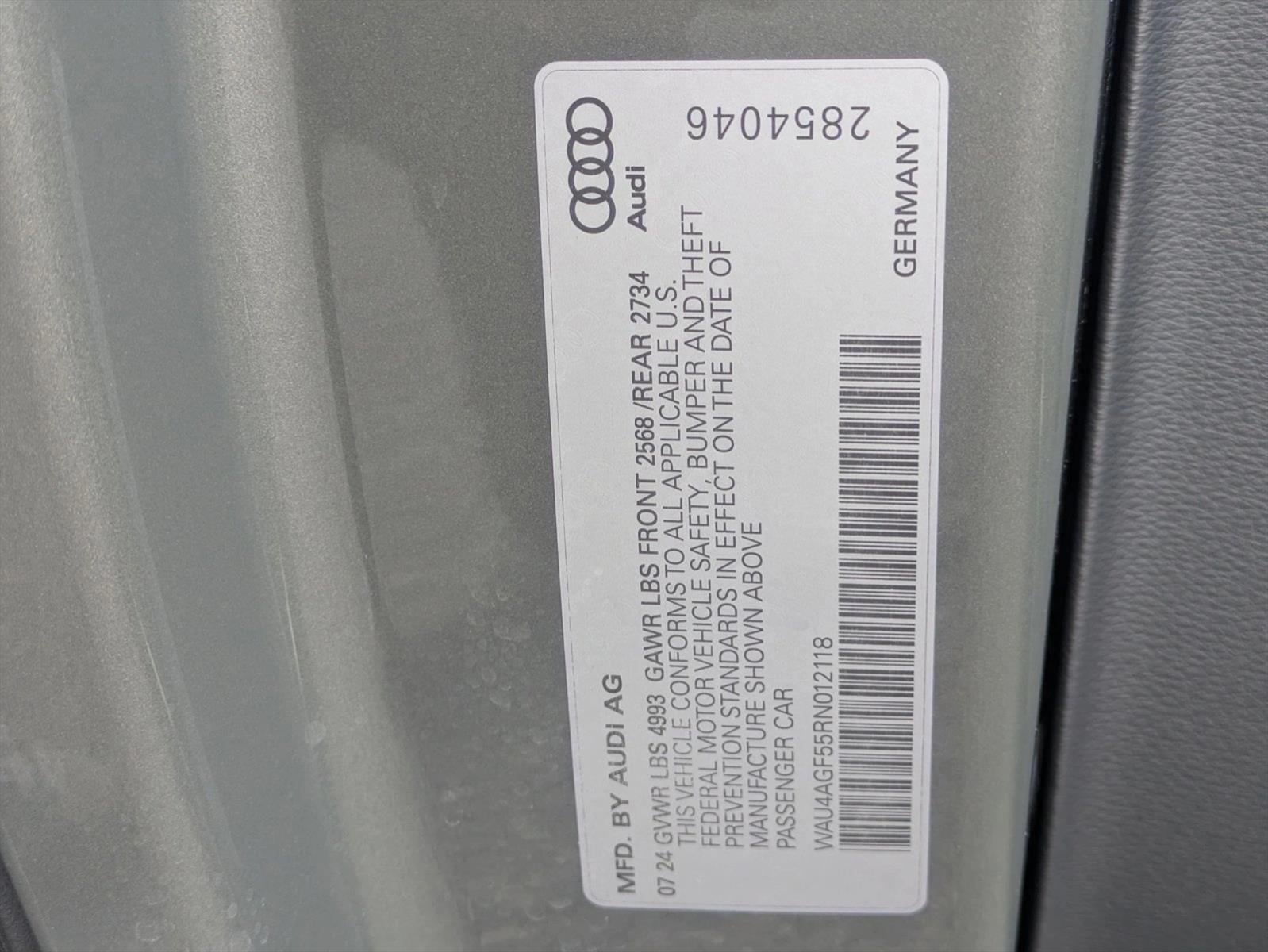 2024 Audi A5 Cabriolet S line Premium Plus 45 TFSI quattro