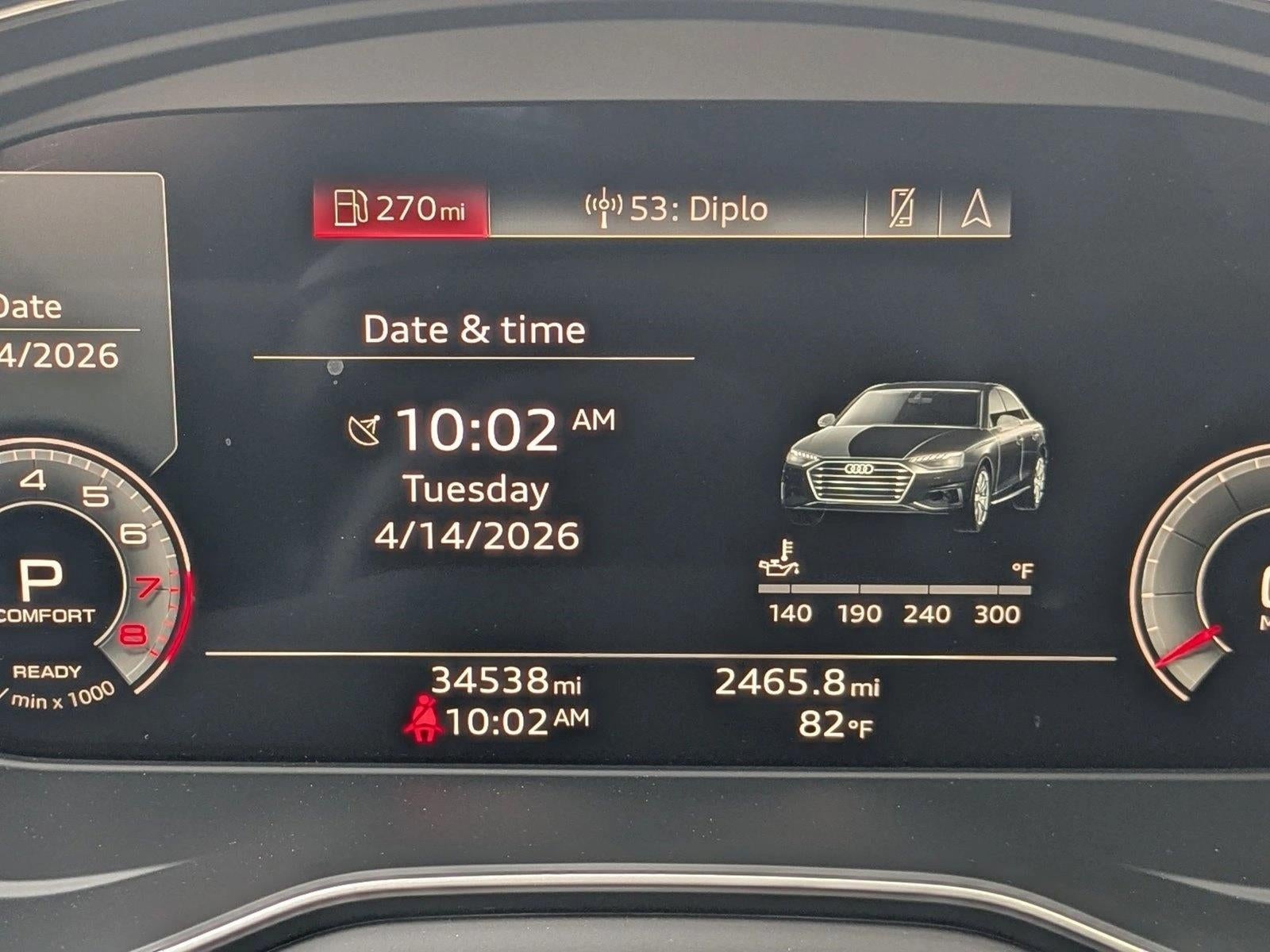 2023 Audi A4 Sedan S line Premium Plus 45 TFSI quattro