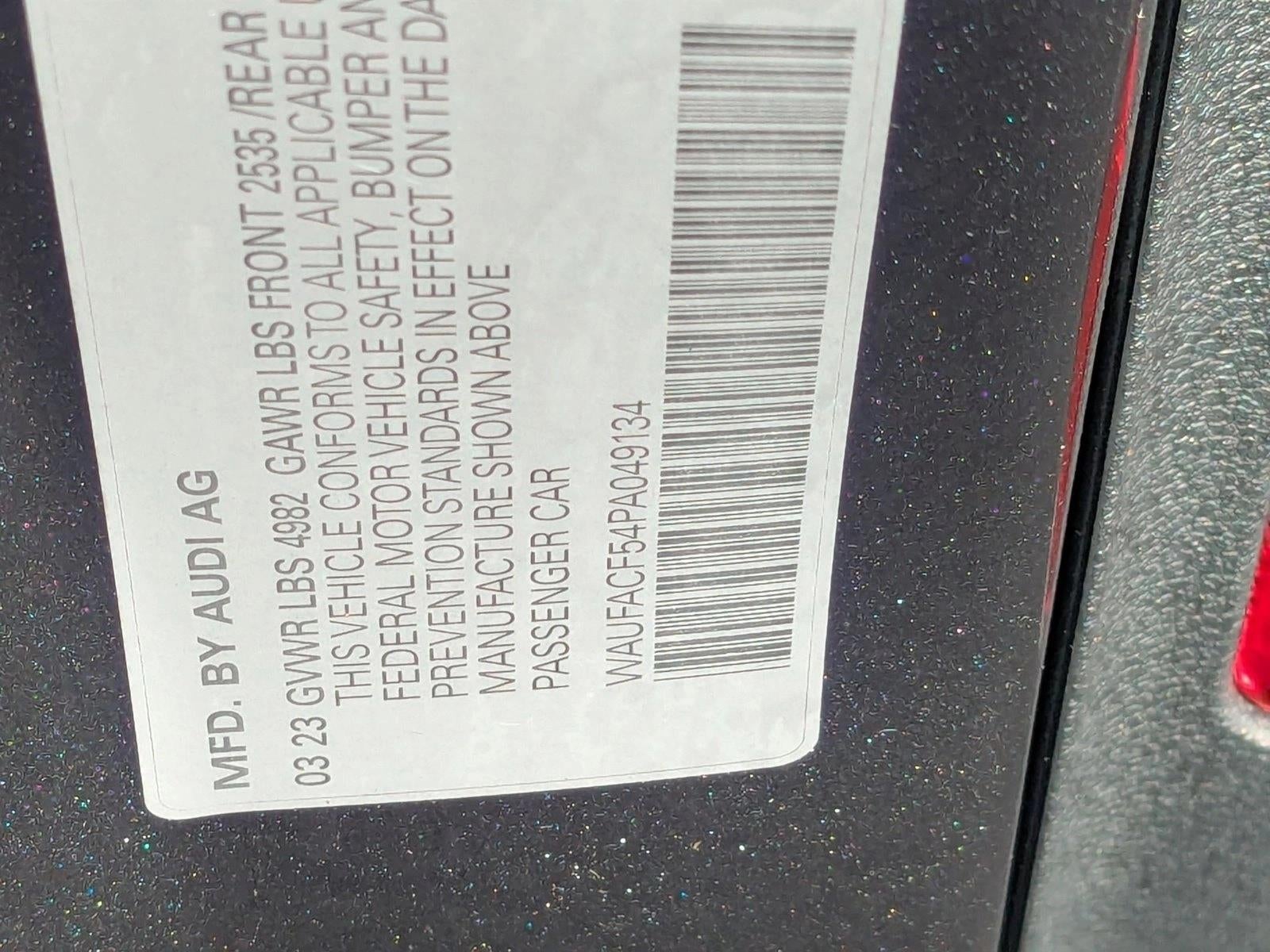 2023 Audi A5 Sportback S line Premium Plus 45 TFSI quattro