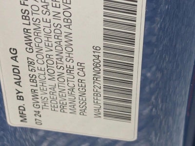 2024 Audi S6 Sedan 2.9 TFSI Prestige