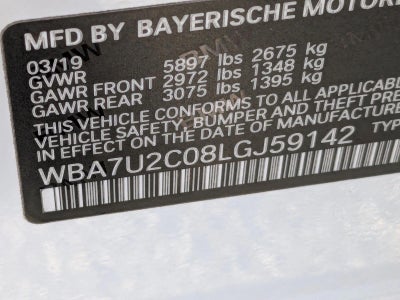 2020 BMW 750i xDrive Sedan