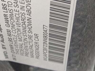 2022 Audi RS 7 4.0 TFSI quattro