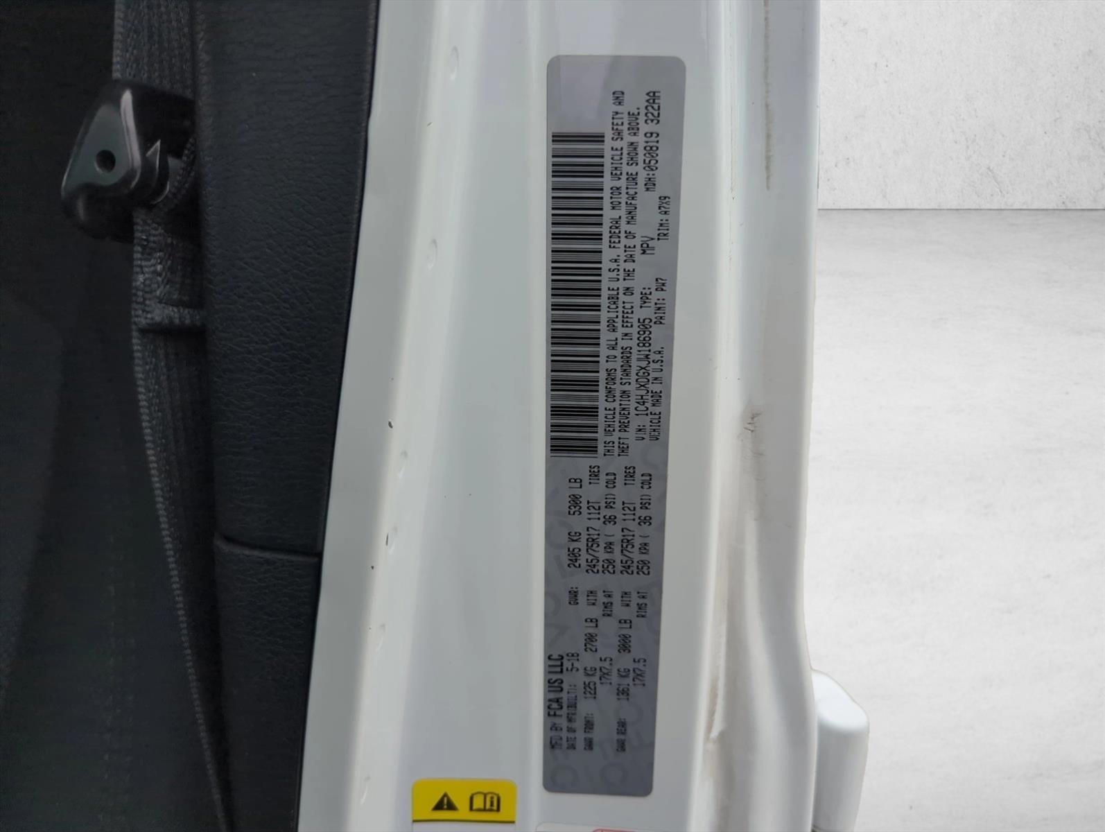 2018 Jeep Wrangler Unlimited Sport S 4x4