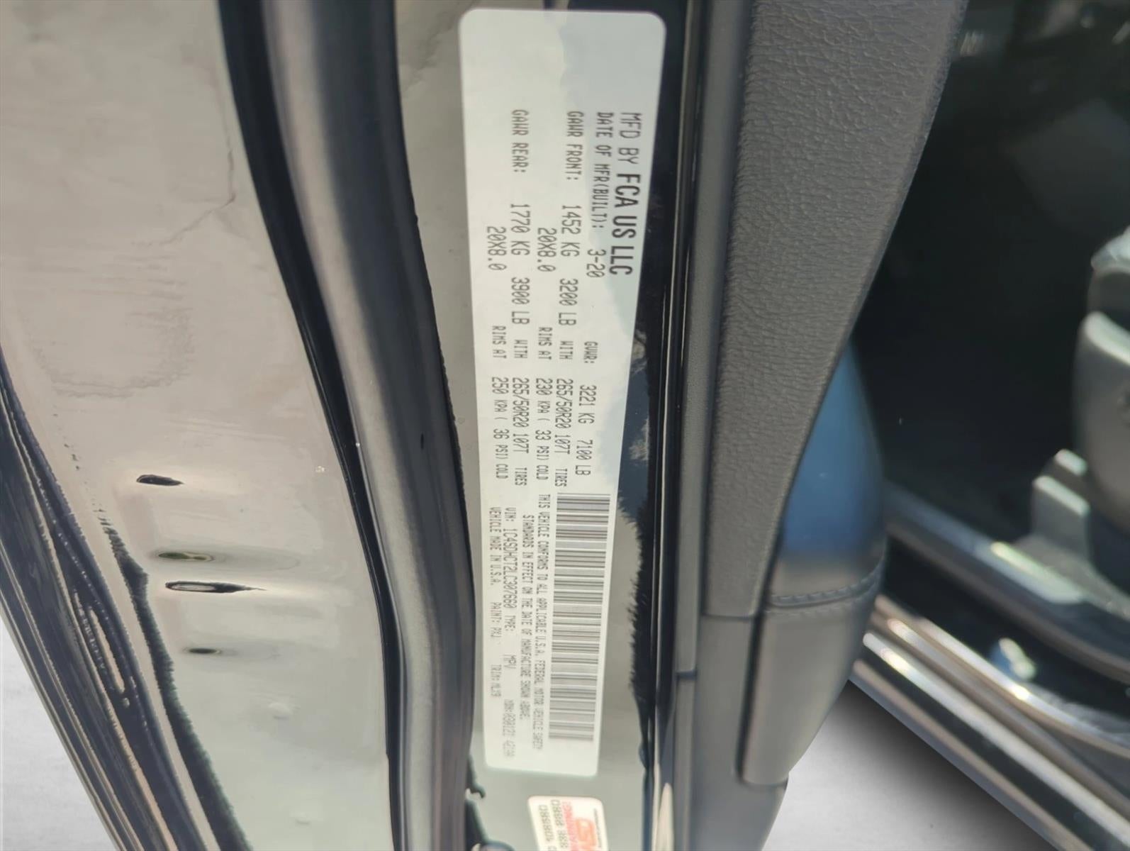 2020 Dodge Durango R/T RWD