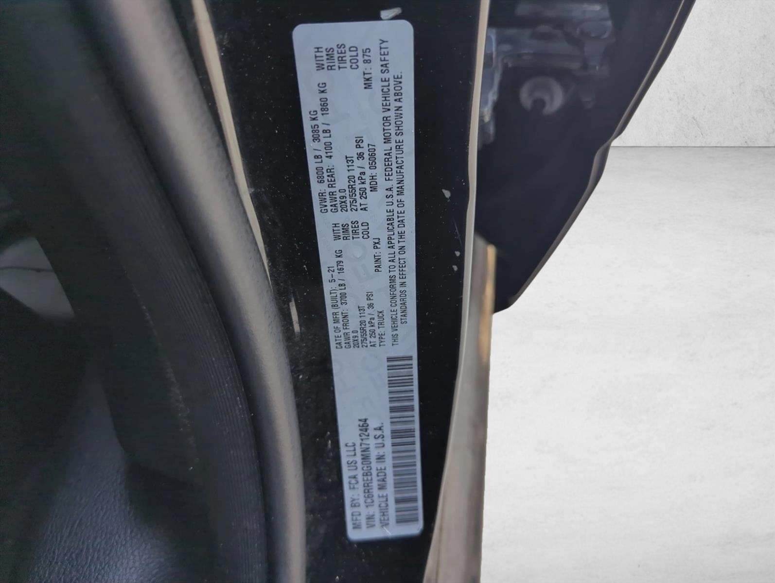 2021 RAM 1500 Big Horn 4x2 Quad Cab 6'4" Box