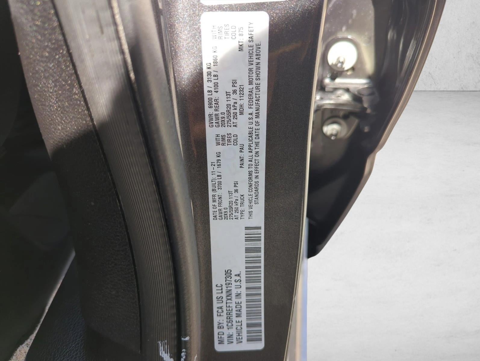 2022 RAM 1500 Big Horn 4x2 Crew Cab 5'7" Box