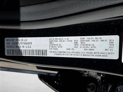 2026 RAM 1500 Rebel 4x4 Crew Cab 5'7" Box