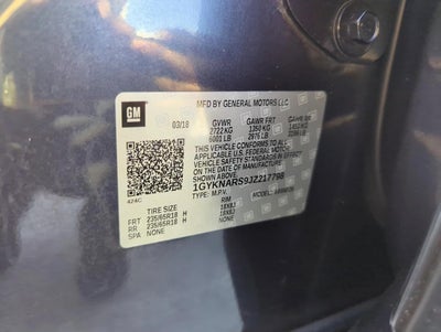 2018 Cadillac XT5 FWD 4dr