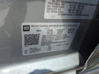 2024 Chevrolet Silverado 1500 Crew Cab Short Box 4-Wheel Drive LT Trail Boss