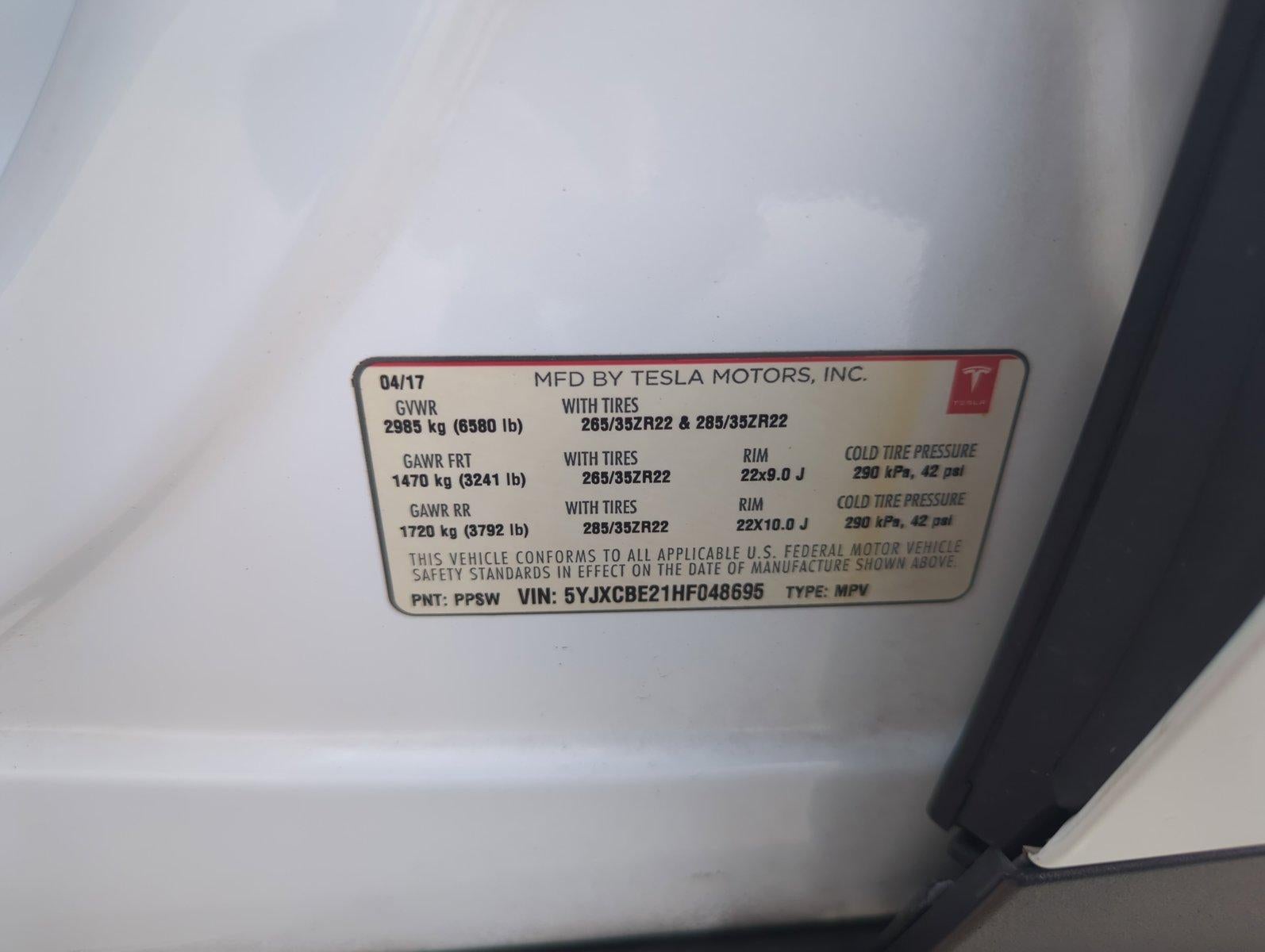 2017 Tesla Model X 90D AWD *Ltd Avail*