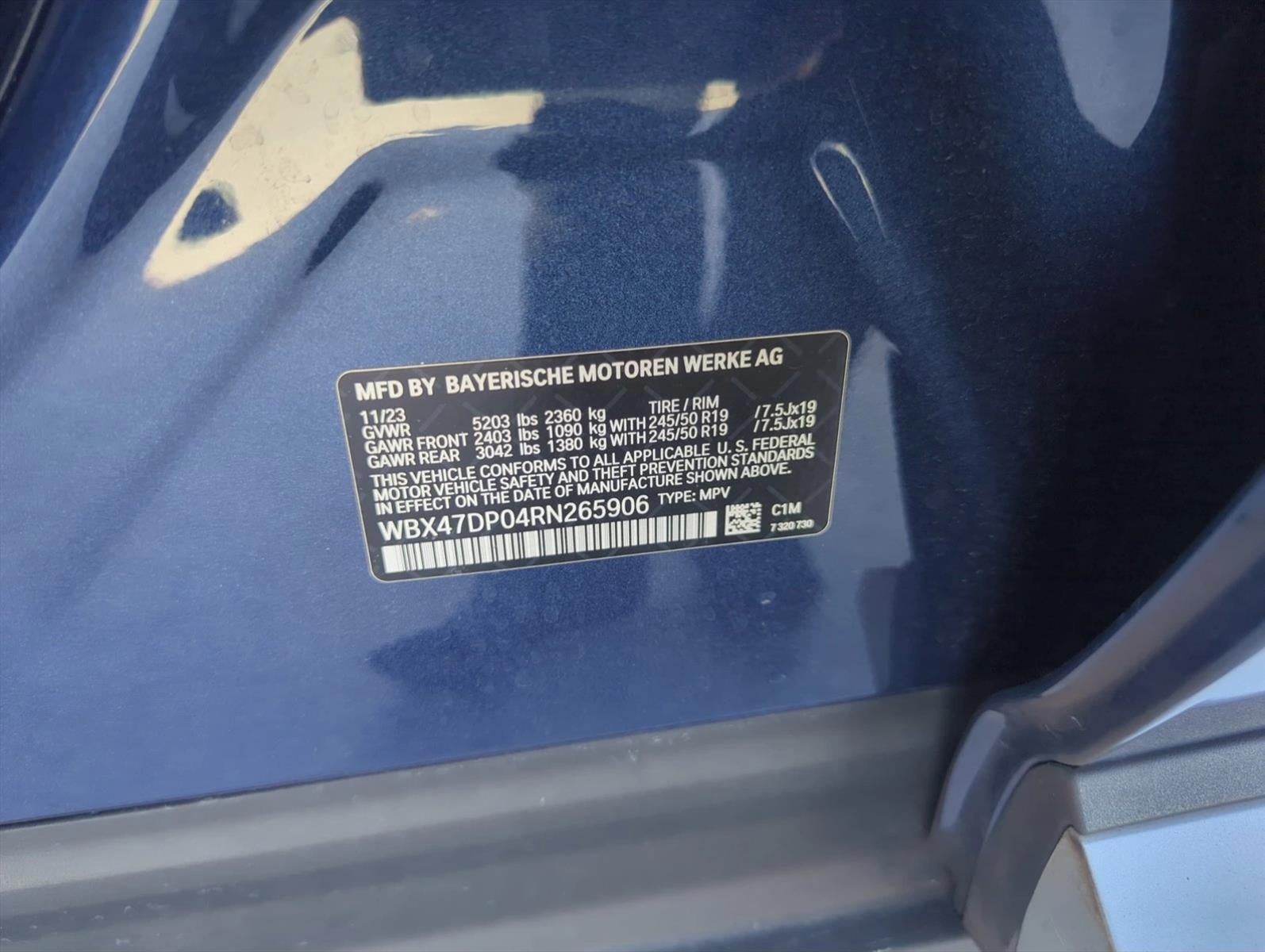 2024 BMW X3 sDrive30i Sports Activity Vehicle