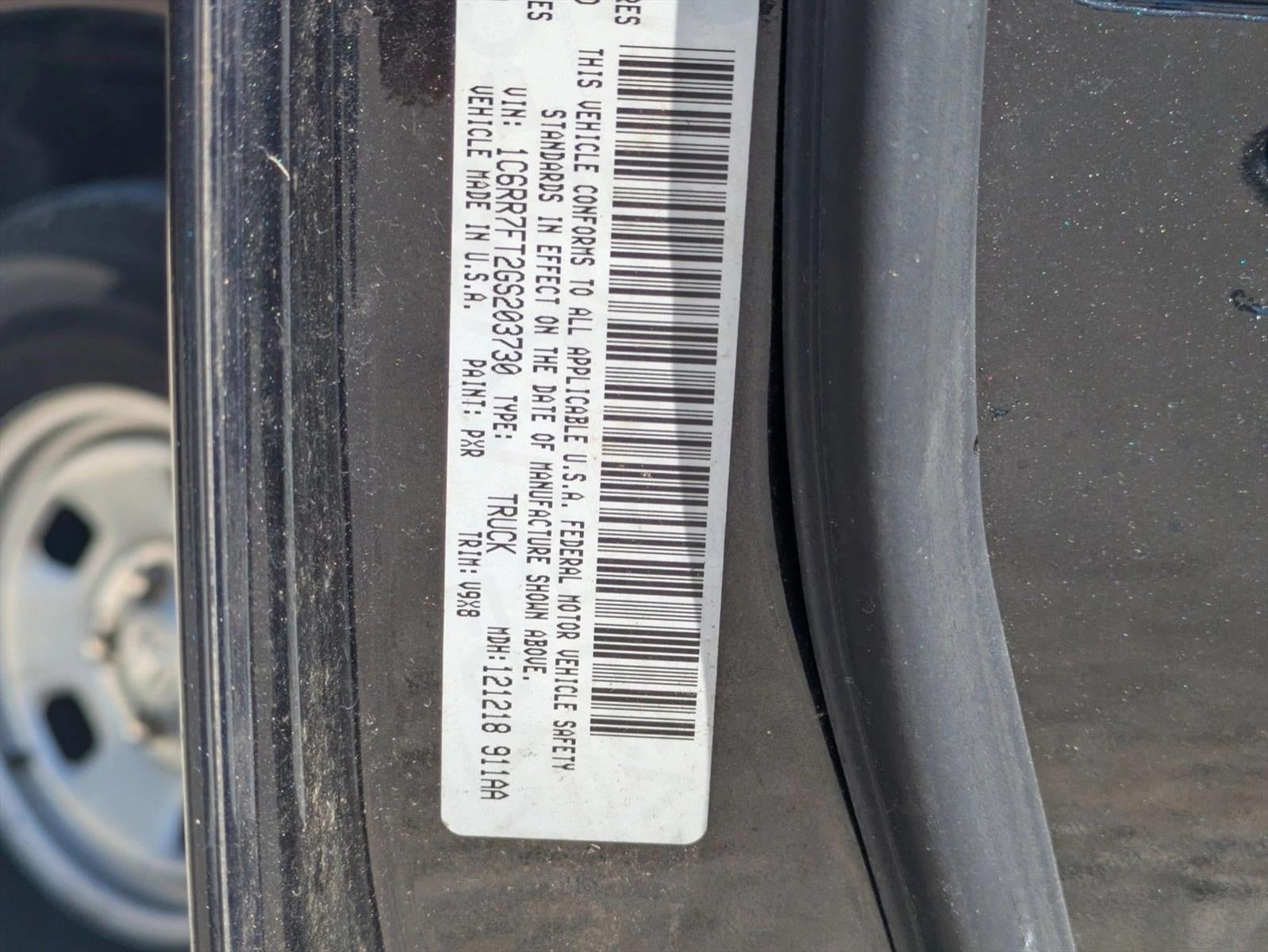 2016 RAM 1500 4WD Quad Cab 6.4 Ft Box Tradesman