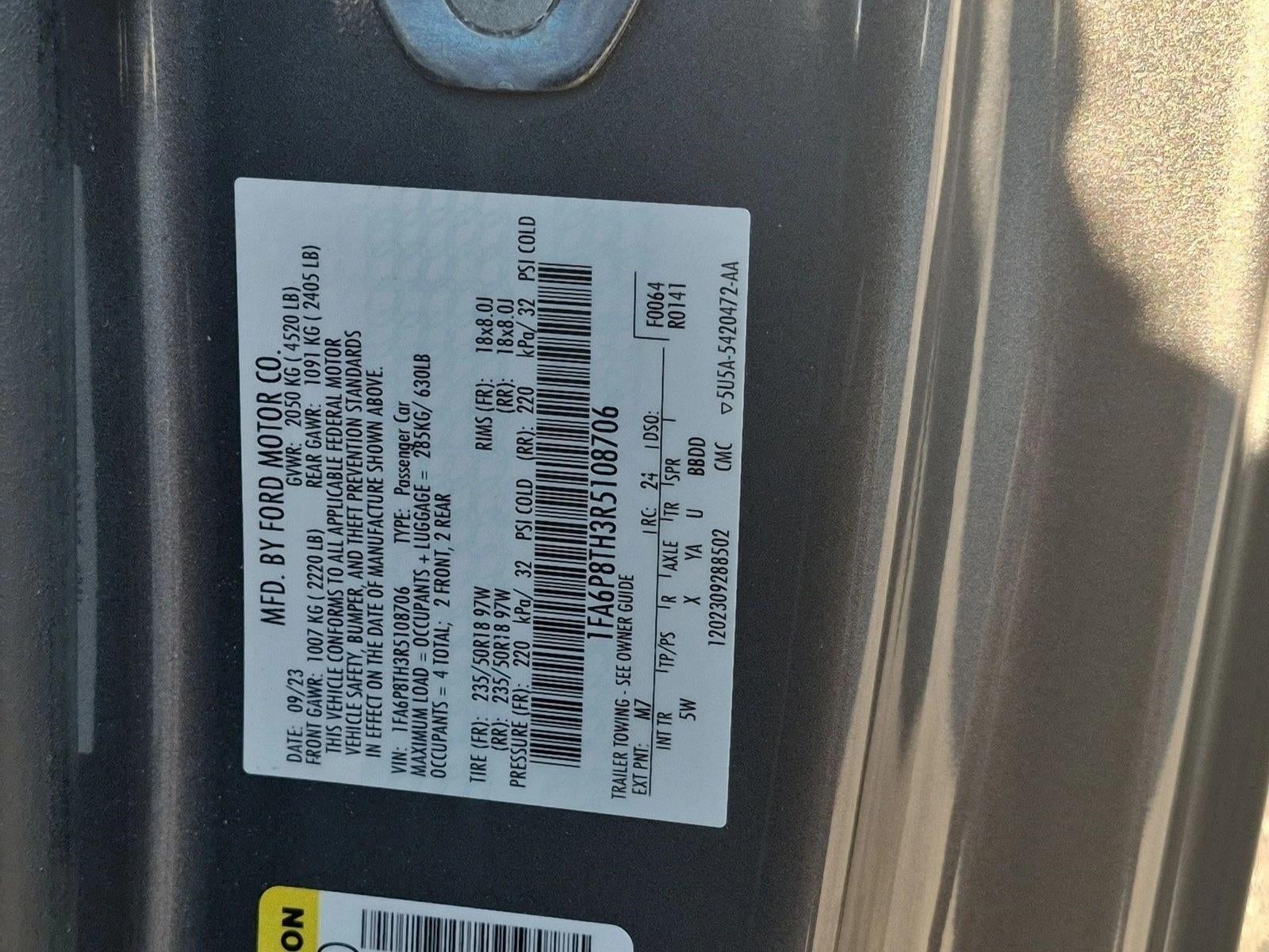 2024 Ford Mustang EcoBoost Premium Fastback