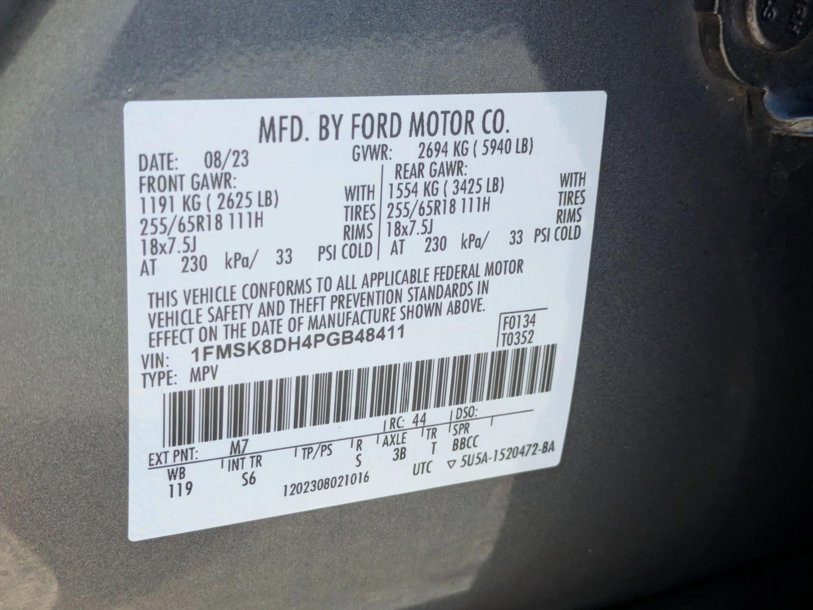 2023 Ford Explorer XLT 4WD
