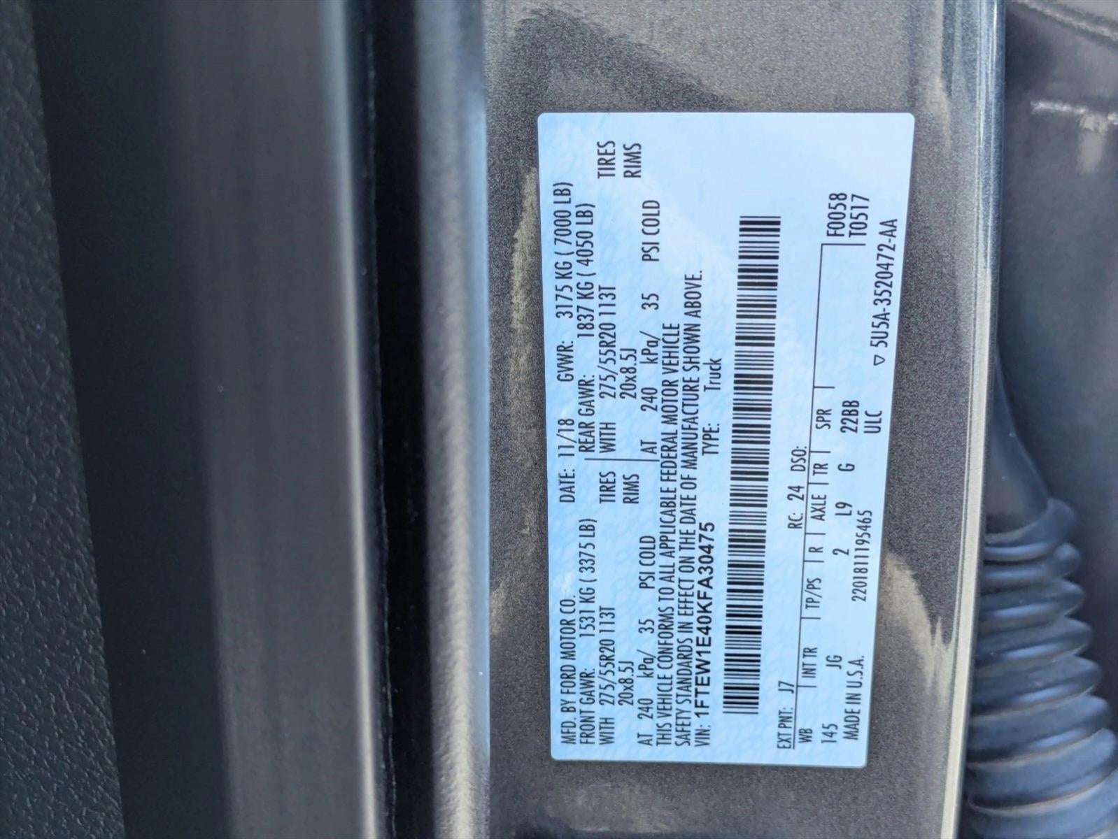 2019 Ford F-150 XL 4WD SuperCrew 5.5' Box