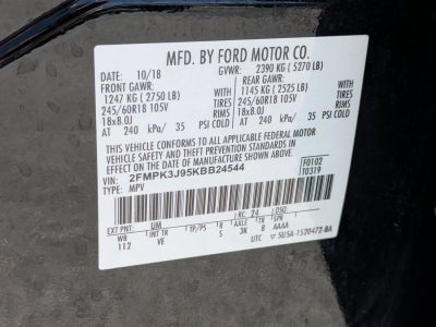2019 Ford Edge SEL FWD