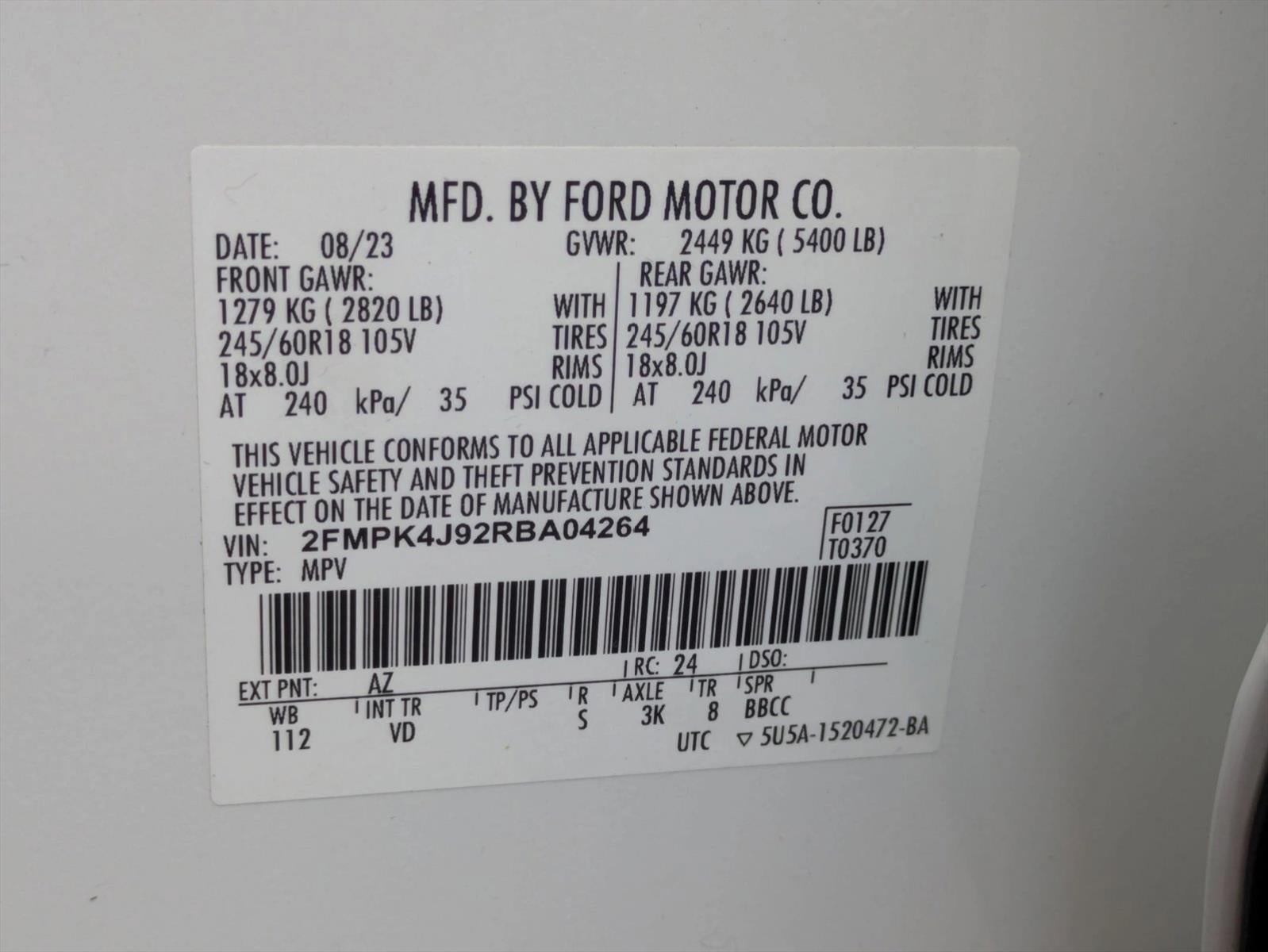 2024 Ford Edge SEL AWD