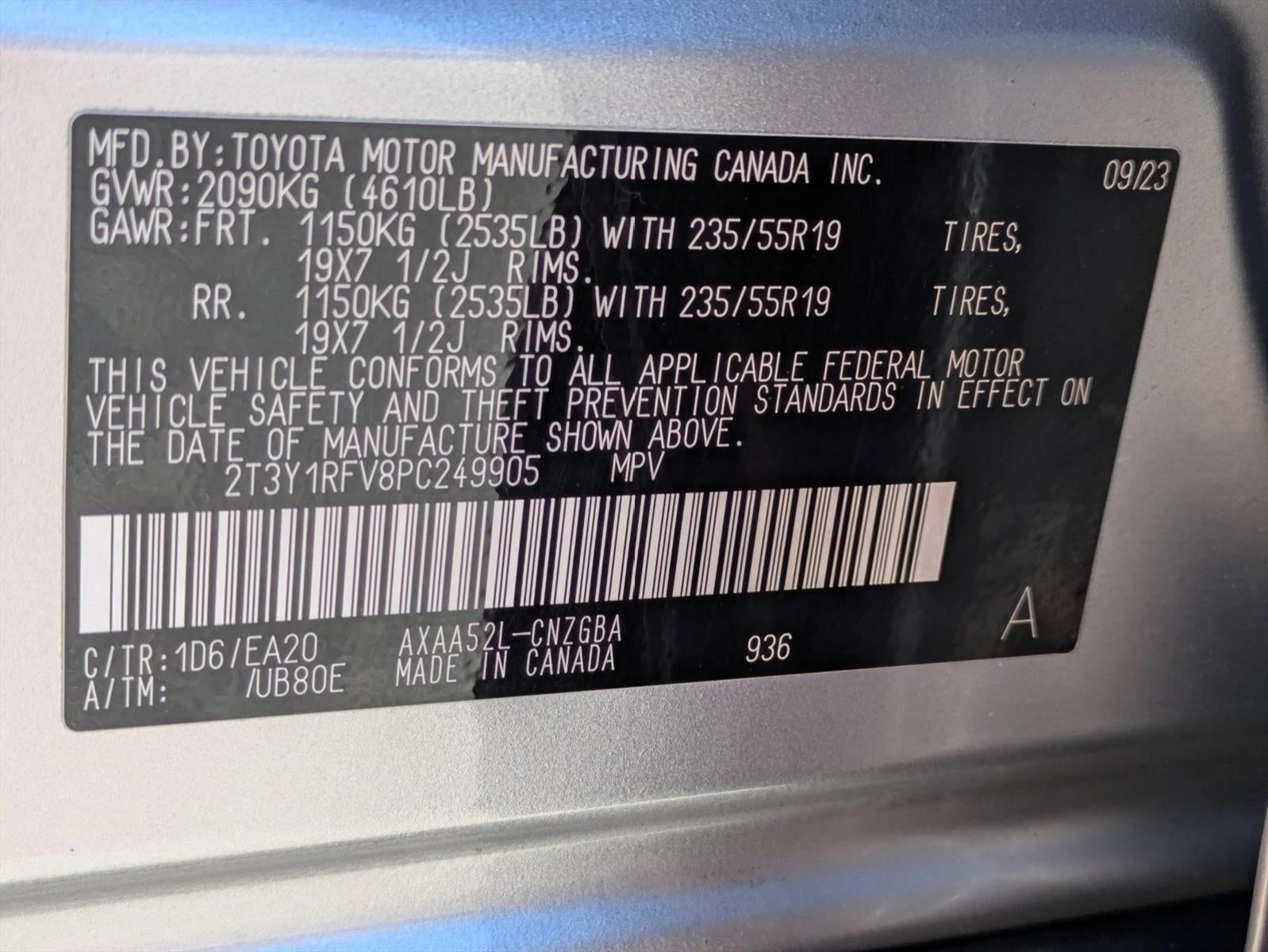 2023 Toyota RAV4 Limited FWD (Natl)