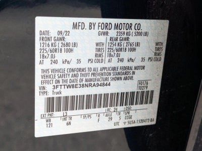 2022 Ford Maverick LARIAT FWD SuperCrew