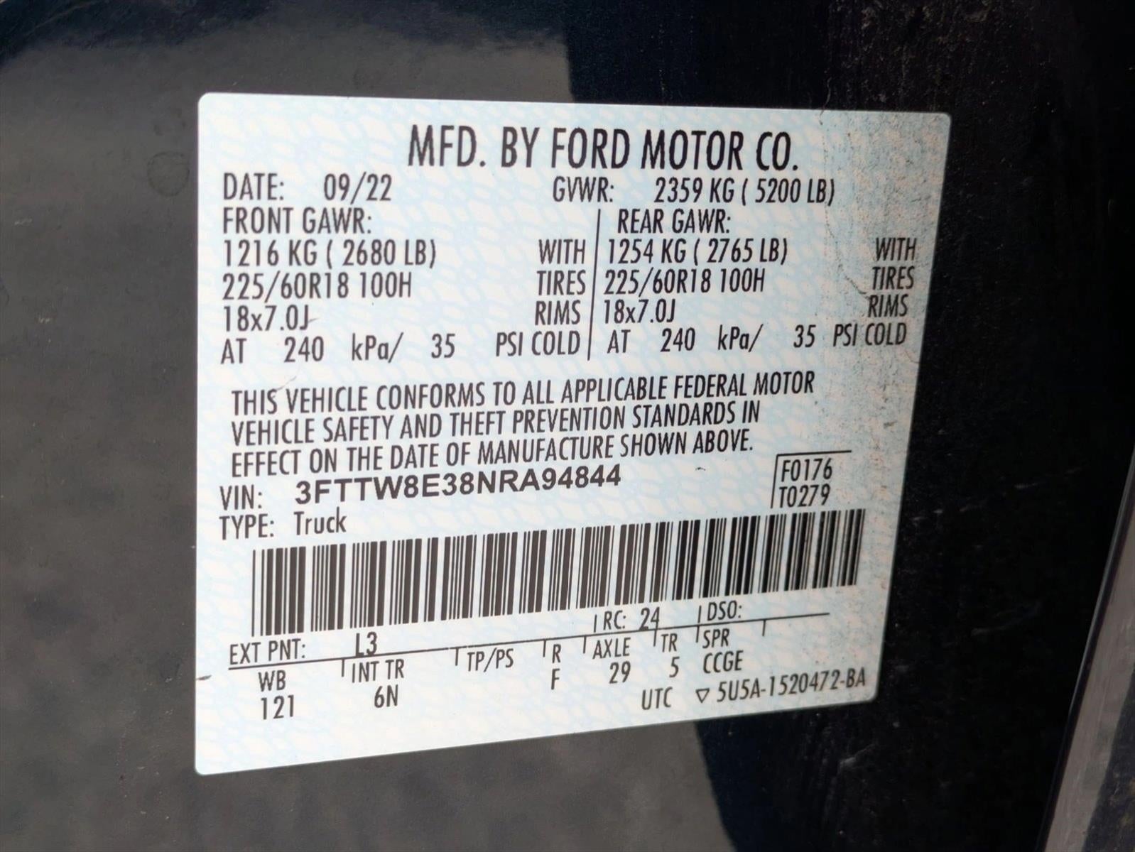 2022 Ford Maverick LARIAT FWD SuperCrew