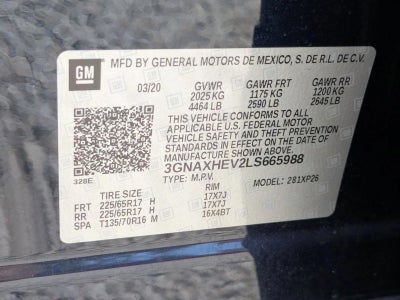 2020 Chevrolet Equinox FWD LS