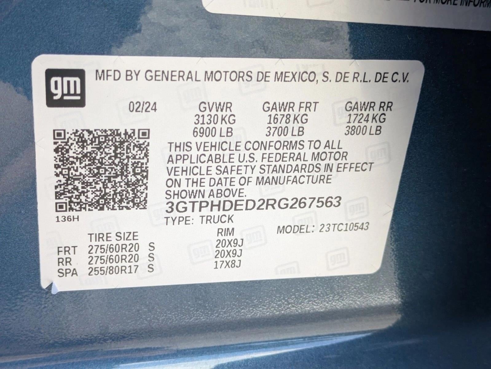 2024 GMC Sierra 1500 Crew Cab Short Box 2-Wheel Drive SLT