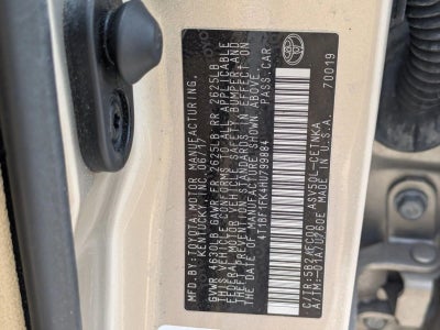 2017 Toyota Camry LE Auto (SE)