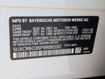 2023 BMW X5 xDrive40i Sports Activity Vehicle