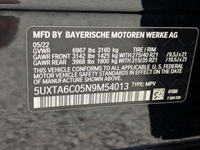 2022 BMW X5 xDrive45e Plug-In Hybrid