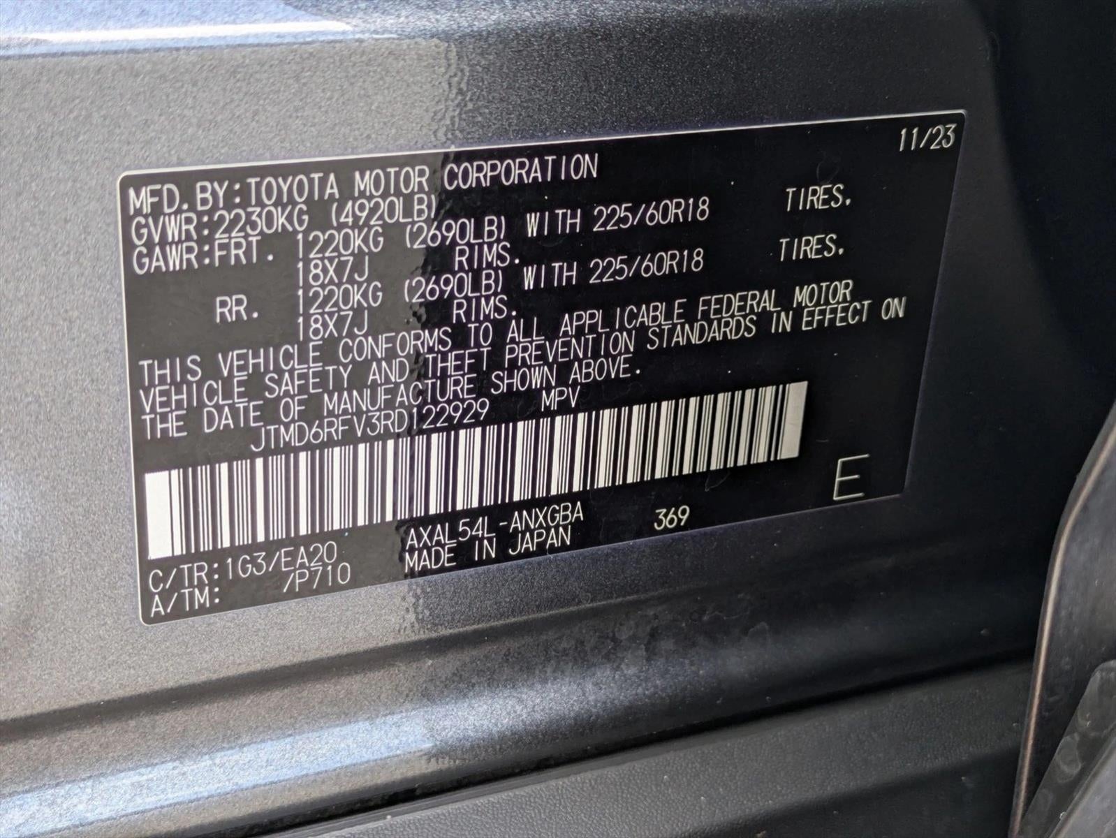 2024 Toyota RAV4 Hybrid Limited AWD (Natl)