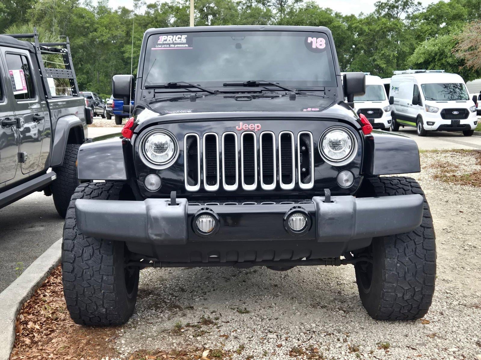 2018 Jeep Wrangler JK Unlimited Sahara 4x4