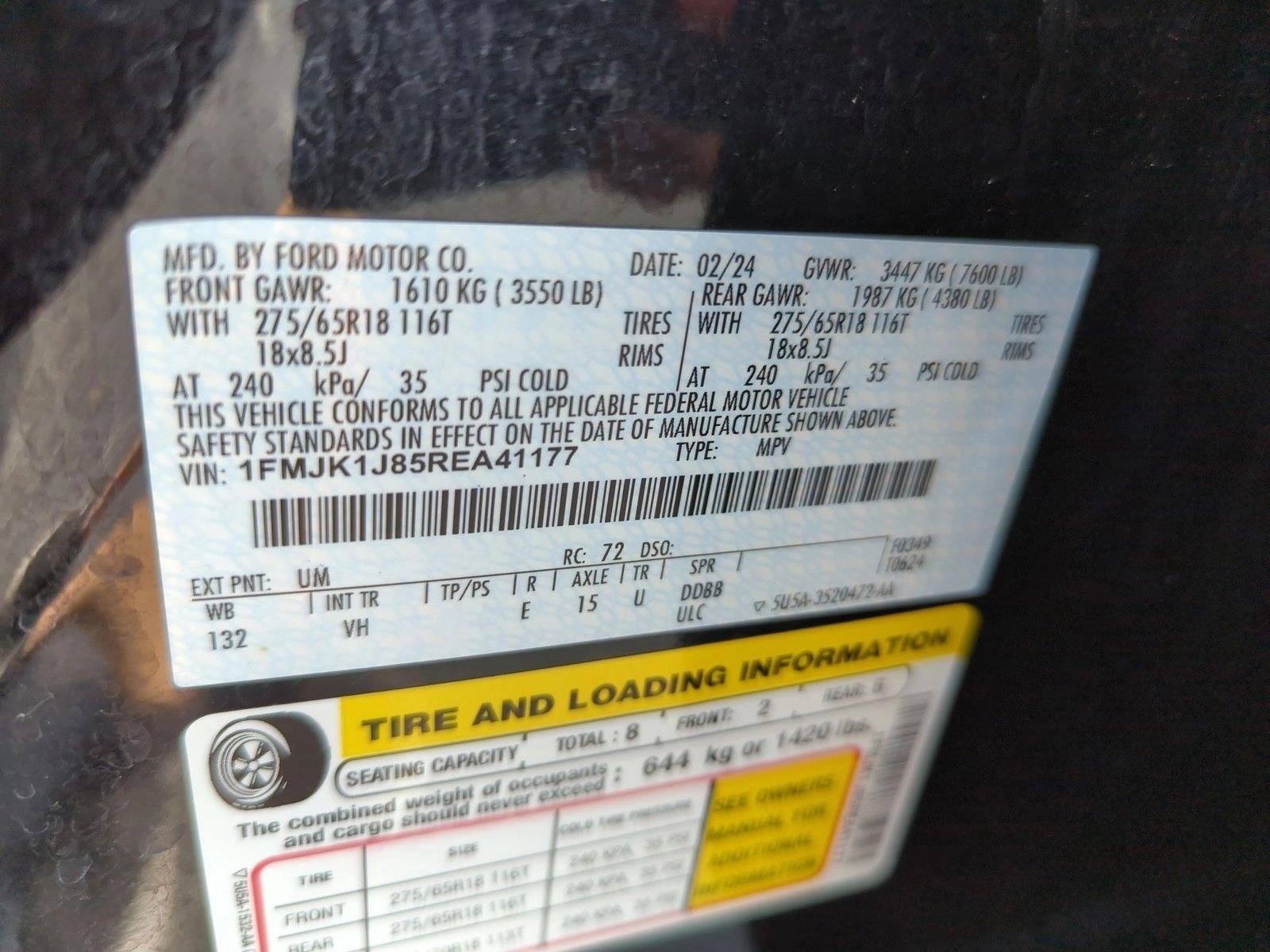 2024 Ford Expedition Max XLT 4x4