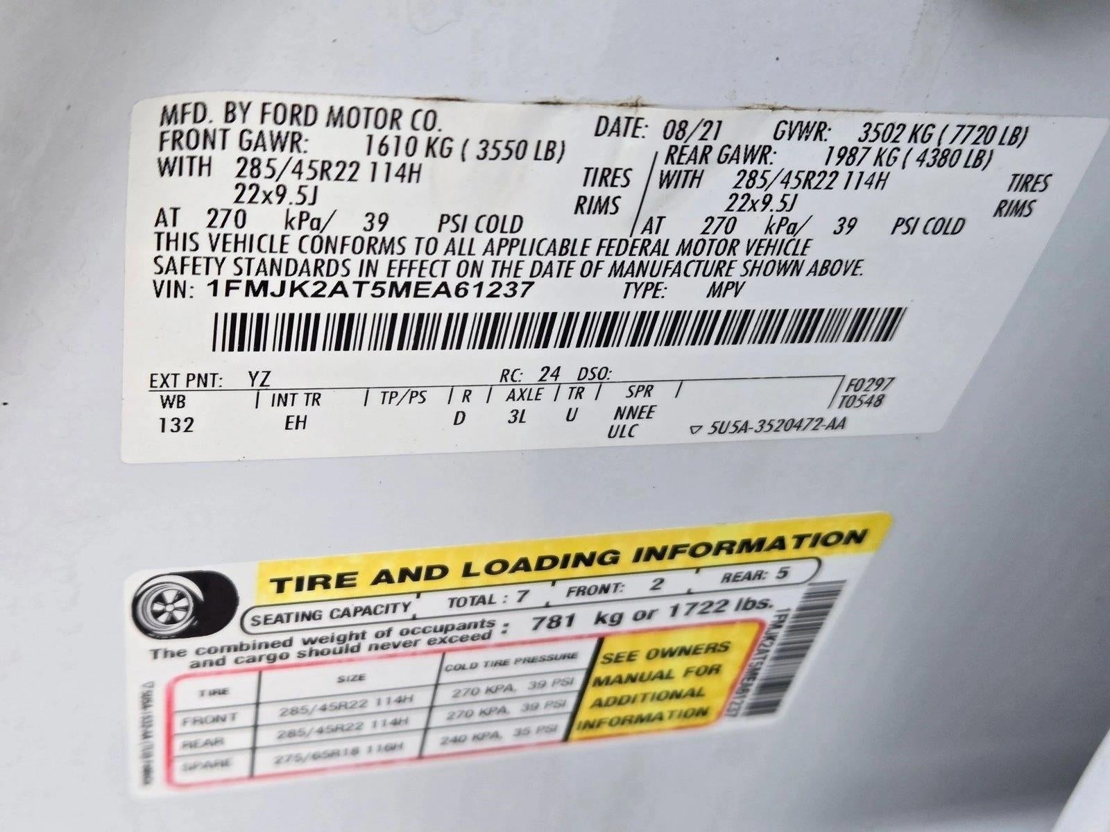 2021 Ford Expedition Max Limited 4x4